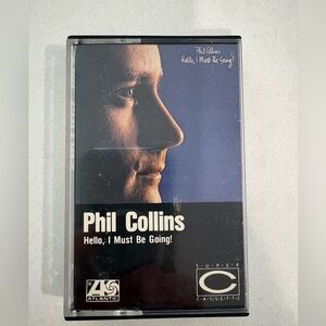 Vintage Phil Collins "Hello, I Must Be Going!" Cassette Tape